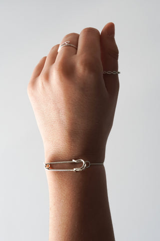 Safety Pin Bracelet