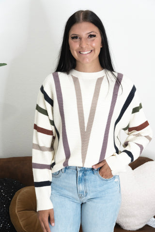 Lynx Stripe Sweater