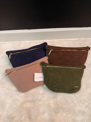 Suede Bum Bags