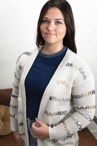 Dylan Stitched Cardi