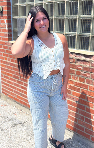 Ivy Crochet Vest