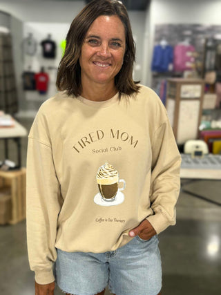 Tired Mom Sweatshirt