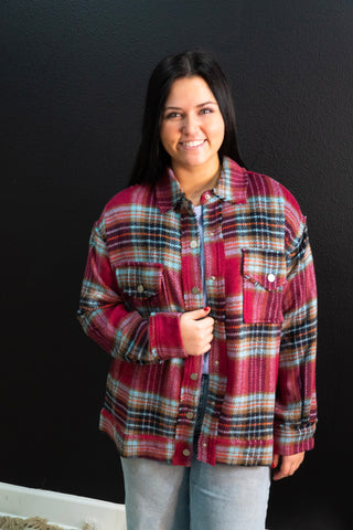 Juniper Plaid Shacket