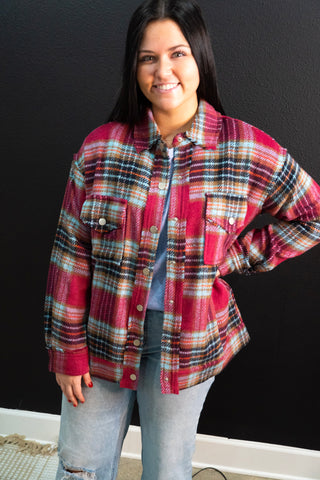 Juniper Plaid Shacket