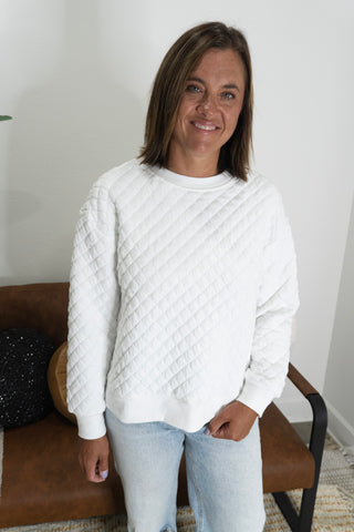 Lola Quilted Pullover