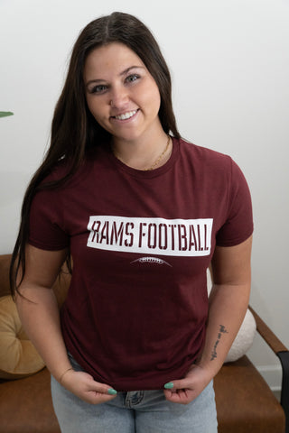 Rams Football Tee