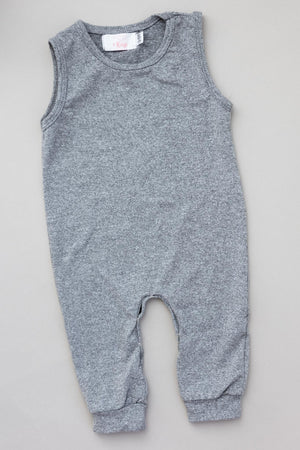 VIntage Gray Tank Romper